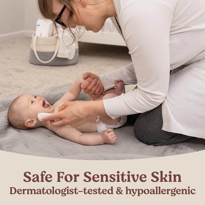 HUGGIES مناديل هاجيز كالم للأطفال، بدون رائحة، مضادة للحساسية، 10 عبوات زر ضغط (560 منديل إجمالي) - Image 5