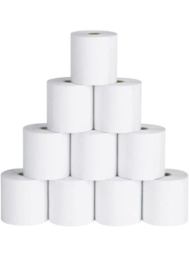 Terabyte 10-Piece Thermal Paper 80X80 size Receipt Rolls Set - Image 1