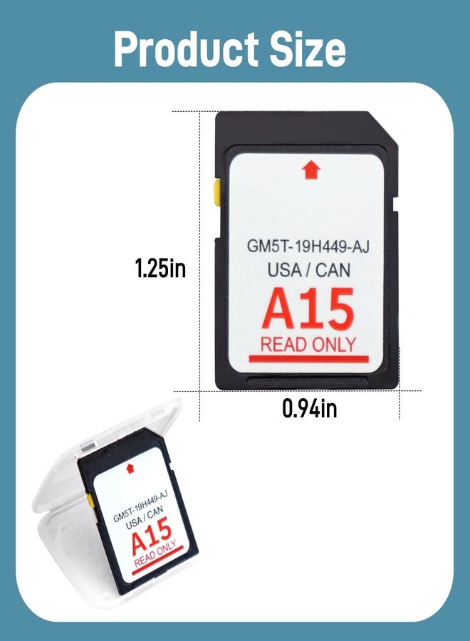 Maigoo 2024 Latest Version A15 Navigation SD Card Fits for Ford/Lincoln,Sync USA/Canada,Updated A15 GM5T-19H449-AJ - Image 4