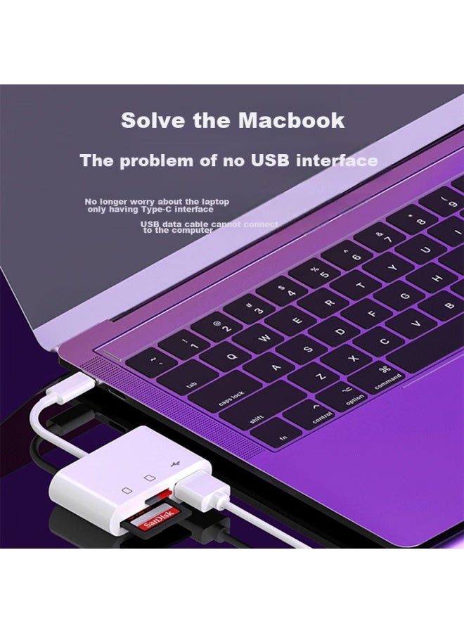 Linkstone Liantuo Type-c/usb Multi-function Card Reader, High-speed Sd/tf Three-in Otg Card Reader, Compatible With Apple 15/16 Computers, Usb Drives, Cameras, Dash Cams, Memory Cards - Image 5