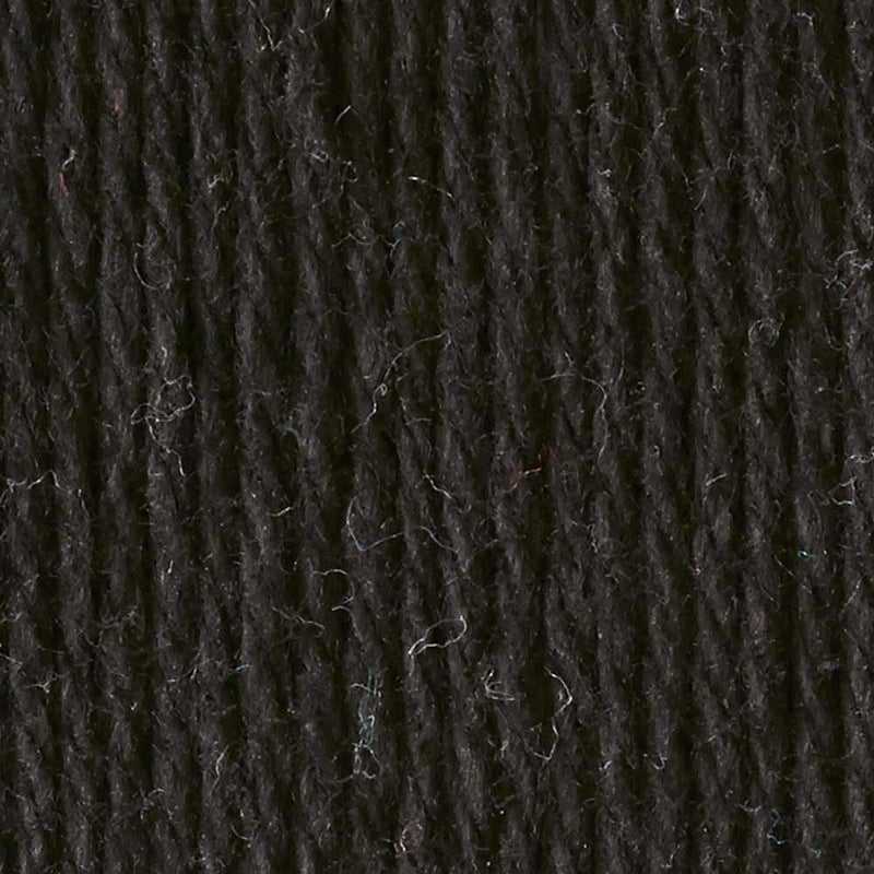 Lily Sugar 'N Cream The Original Solid Yarn - 2.5oz Black Cotton Yarn for Crafts - Image 2