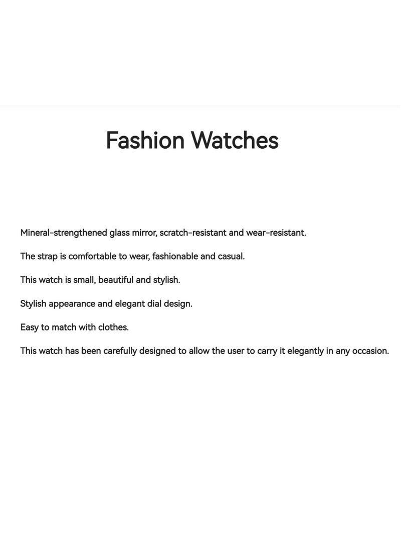Hiphop style watch men's Roman scale diamond calendar men's quartz steel watch (gold)  - Image 2