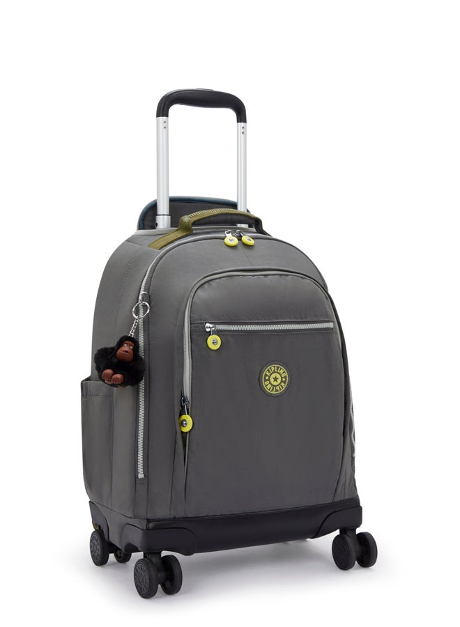 kipling New Zea Back To Grey Large Wheeled Backpack (With Laptop Compartment) I5246-1Dx - Image 4