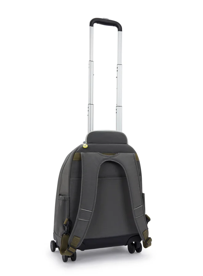 kipling New Zea Back To Grey Large Wheeled Backpack (With Laptop Compartment) I5246-1Dx
