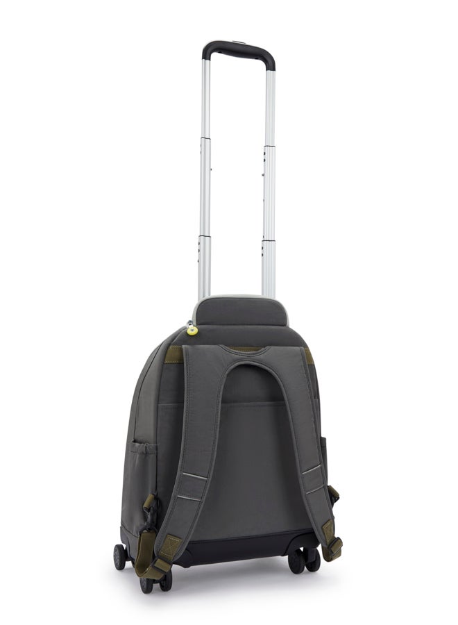 kipling New Zea Back To Grey Large Wheeled Backpack (With Laptop Compartment) I5246-1Dx - Image 2