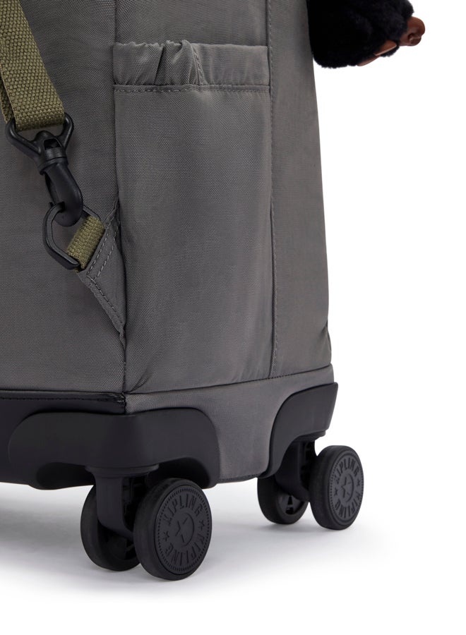 kipling New Zea Back To Grey Large Wheeled Backpack (With Laptop Compartment) I5246-1Dx - Image 5