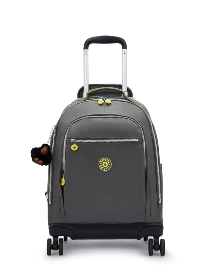 kipling New Zea Back To Grey Large Wheeled Backpack (With Laptop Compartment) I5246-1Dx