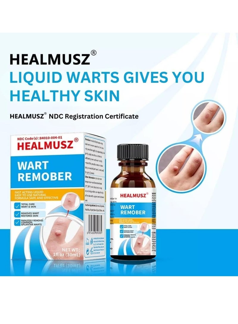 HEALMUSZ Wart Remover Ointment Herbal Ingredients Safe Body Warts Treatment for Acne Moles Scar Wart Treatment Wart Remover for Face Body Wart Remover Gel Cream - Image 5