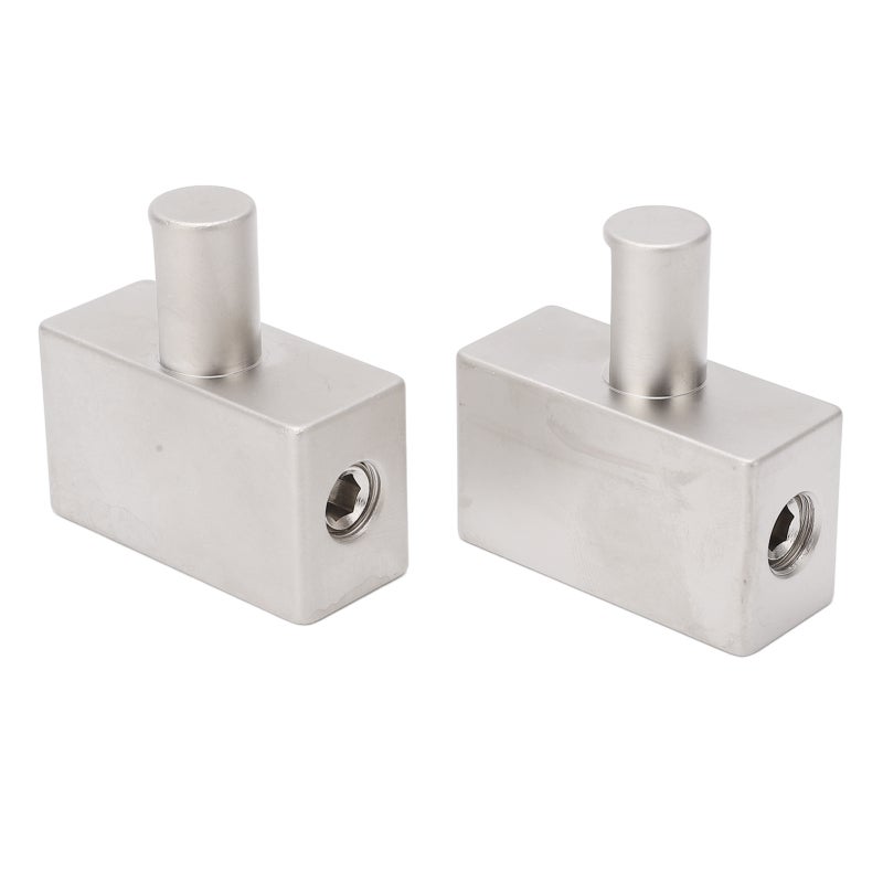 Dual 1/0 Gauge Amp Input Reducer Aluminum Alloy Nickel Plated - Plug and Play Amplifier Input Adapter for Car Audio Systems - Image 1