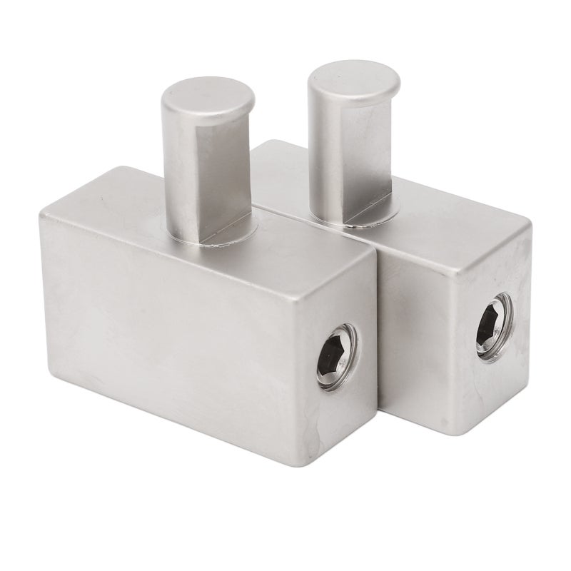 Dual 1/0 Gauge Amp Input Reducer Aluminum Alloy Nickel Plated - Plug and Play Amplifier Input Adapter for Car Audio Systems - Image 2