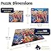 White Mountain 500 Piece Jigsaw Puzzle Fun Nostalgic 20th Century Puzzles with Large Pieces Gift for Adults 18x24 Juke Box Diner - Image 4