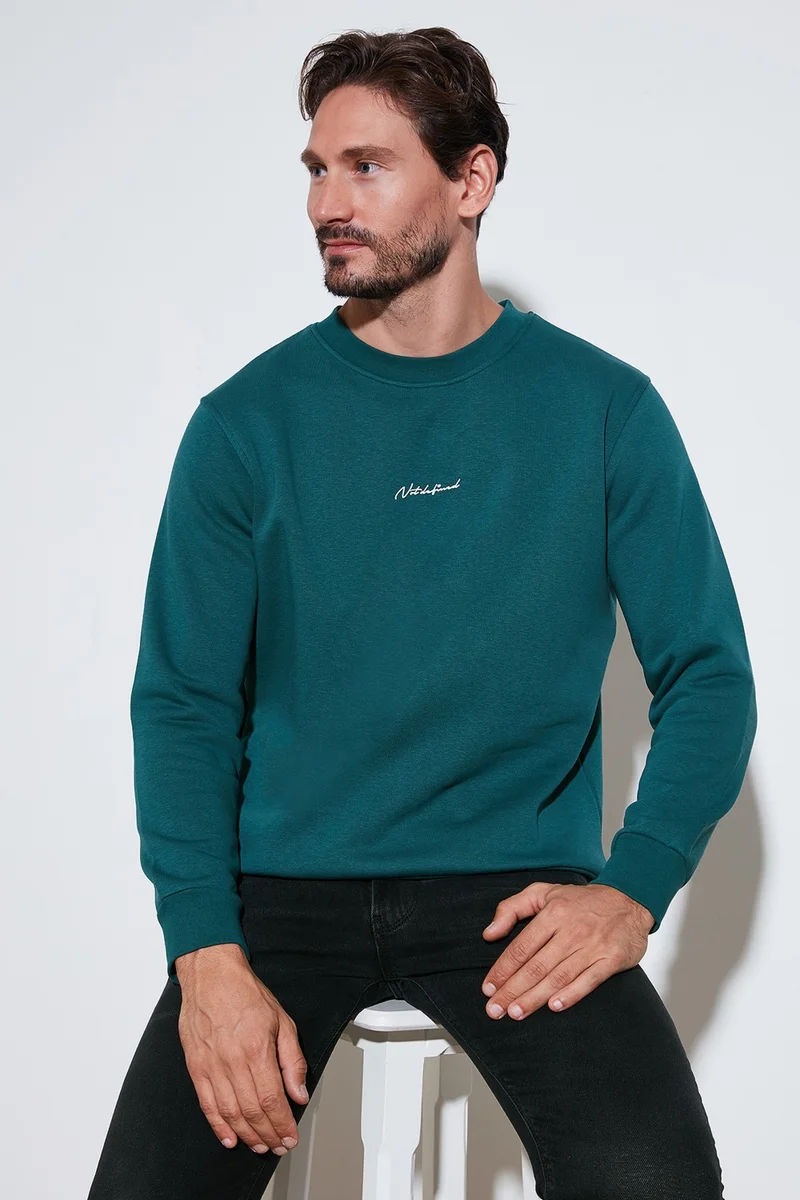 Buratti Cotton Regular Fit Crew Neck Sweat Men's Sweat 59050121