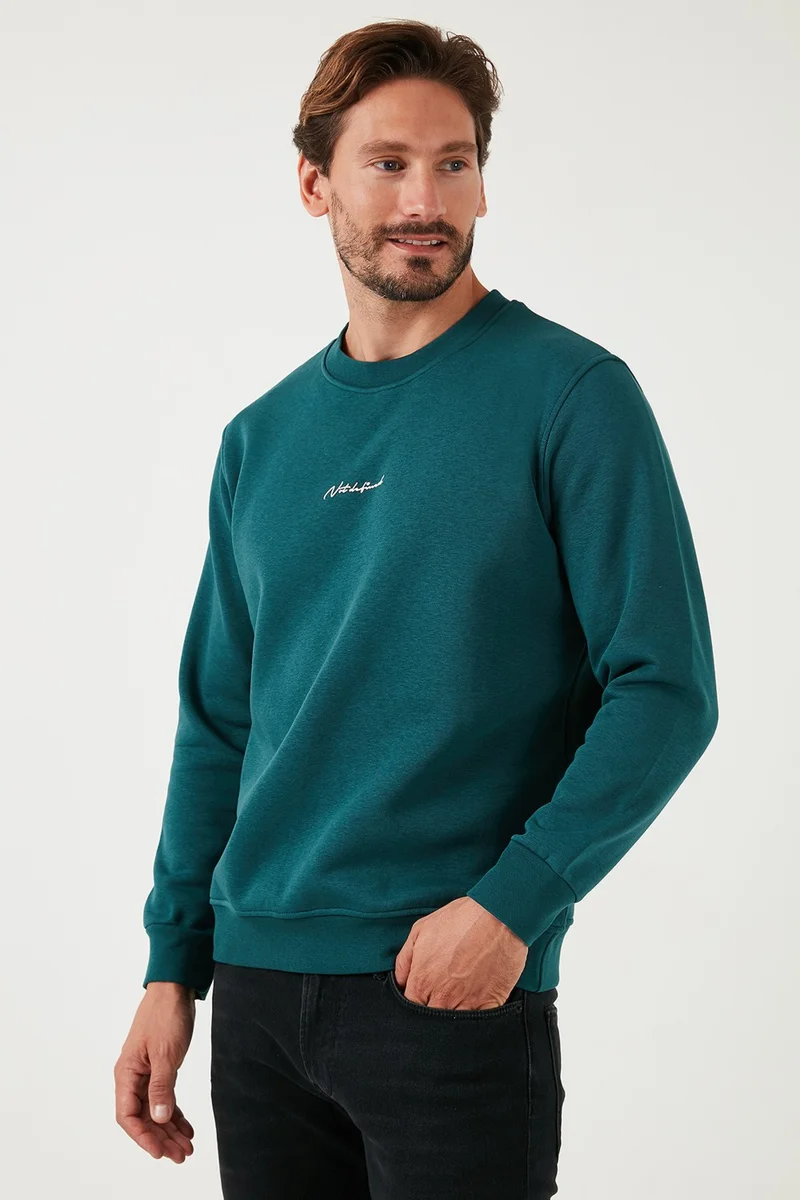 Buratti Cotton Regular Fit Crew Neck Sweat Men's Sweat 59050121