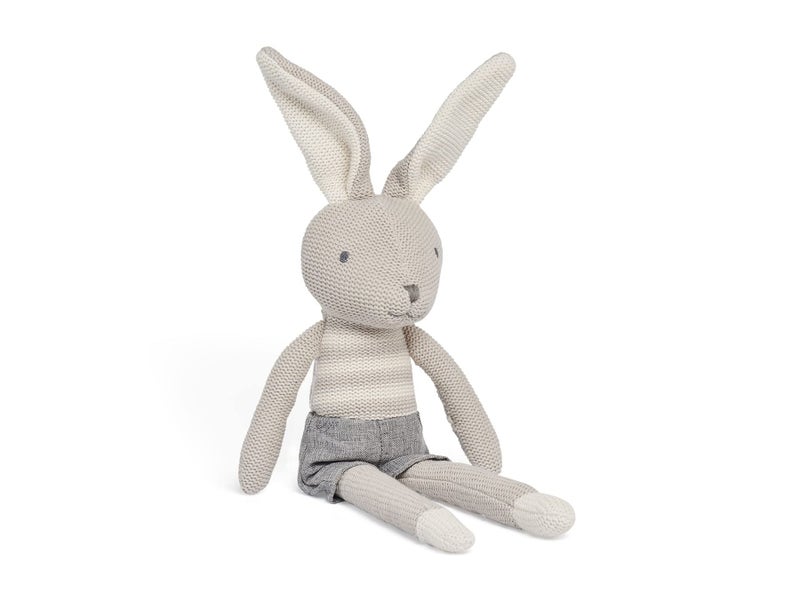 Jollein Joey 037-001-65366 Cuddly Toy Rabbit Boy 50 cm Grey - Image 1