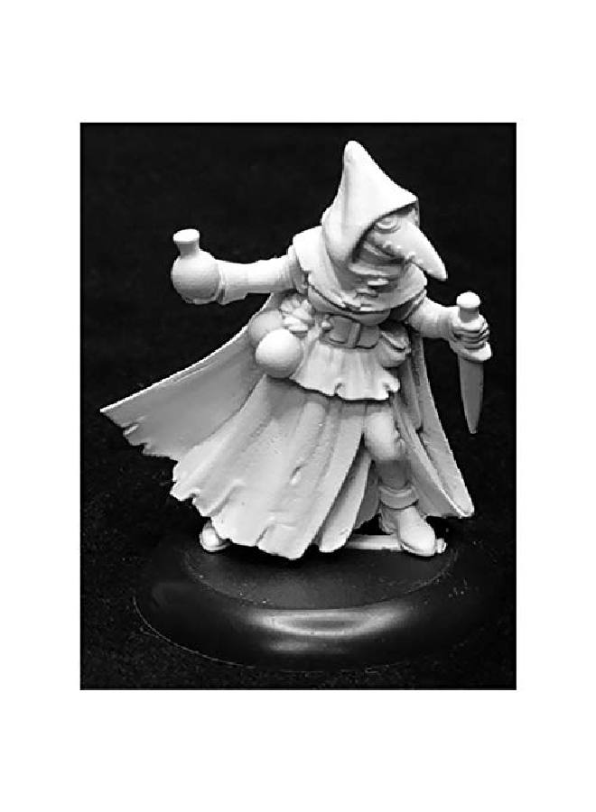 Reaper Dungeon Dwellers Sister Hazel Plague Doctor ;07017 Unpainted Metal Mini - Image 2