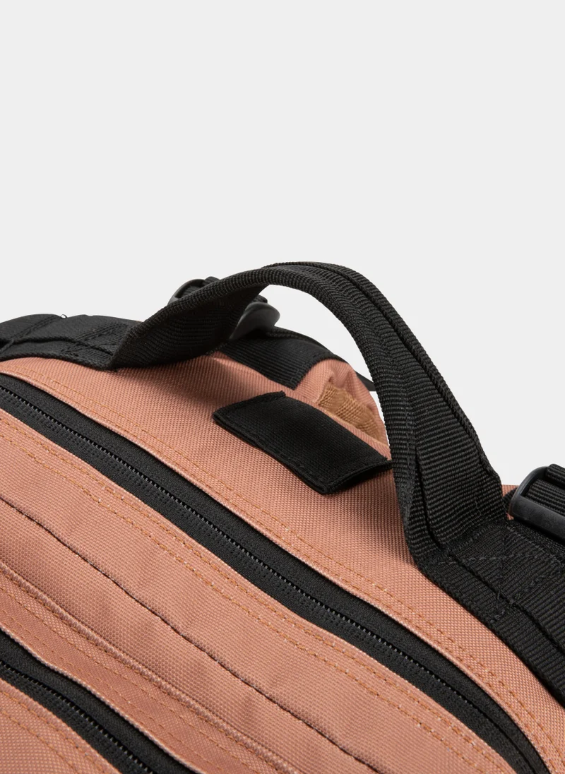 مصمم للرياضيين SMALL GYM BACK PACK BUILT FOR ATHLETES MOCHA