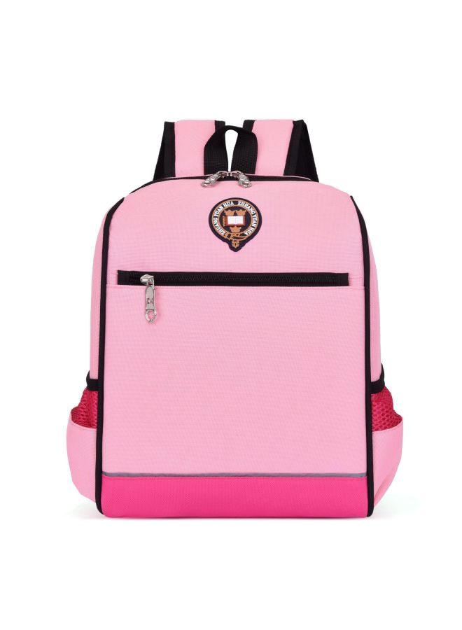 Custom-made Kindergarten Primary School Schoolbag Custom Printed Logo Training Counseling Agency Advertising Bag Wholesale-Color:Pink Large - Image 1