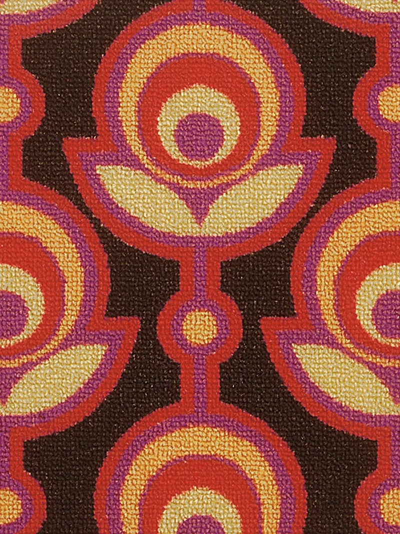 Bianca BIANCA Highly Durable Anti Slip Door Mat -1pc Medium Size (splender) | Highly Durable Non Slip Floor Mat Suitable for Entrance Door, Living Room, Bedroom and Kitchen - | Door Mat Abstract-Wine/Orange - Image 4