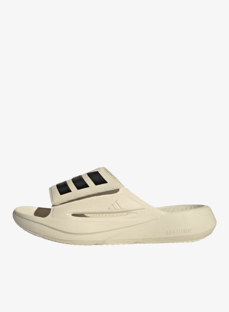 Adidas Lightblaze Slide U White Sportswear Sandals/Slippers For Unisex - Image 2