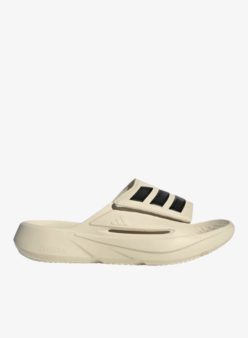 Adidas Lightblaze Slide U White Sportswear Sandals/Slippers For Unisex - Image 4