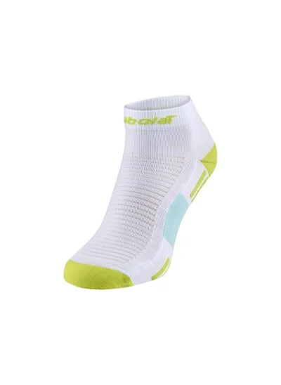 Babolat Babolat Padel Padel Quarter Socks-5Ua1324P-1064, Color - White, (French Brand)