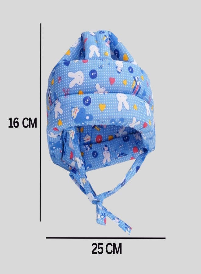 Laurant®Baby Safety Helmet for Crawling & Walking – Adjustable, Soft, and Comfortable Headgear for 6-24 Month Olds – Prevents Falls and Head Injuries (Blue) - Image 3