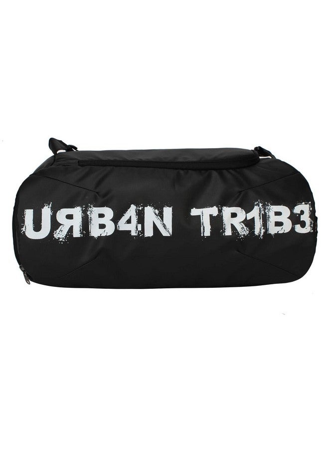 URBAN TRIBE حقيبة جيم URBAN TRIBE بسعة 23 لتر للرجال والنساء | حقيبة رياضية مع قسم للأحذية | تمارين، لياقة، رياضة | سوداء - Image 5