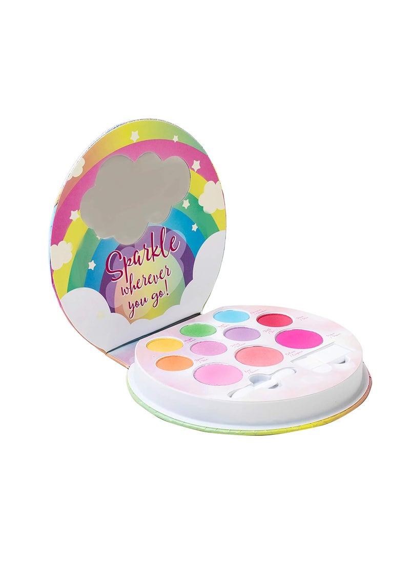 Lip Smacker Lip Smacker Sparkle & Shine Eyeshadow Makeup Palette, Unicorn Palette | Christmas Make Up Collection | Holiday Present | Gift for Girls 