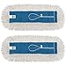 Nine Forty IndustrialGrade 18x5 Cotton Dust Mop Head Refills Perfect Replacement for Busy Home Gym Industrial and Commercial Spaces HeavyDuty Mop for Janitorial Housekeeping Needs 2 Pack - Image 1