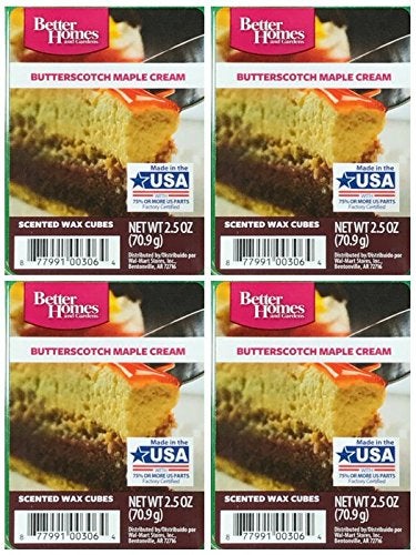 Nitro Better Homes and Gardens Butterscotch Maple Cream Wax Cubes - 4-Pack - Image 3