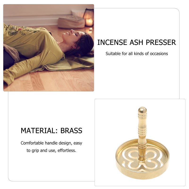 2 pcs Incense Presser Incense Ash Press Incense Ash Pressing Tool - Image 5
