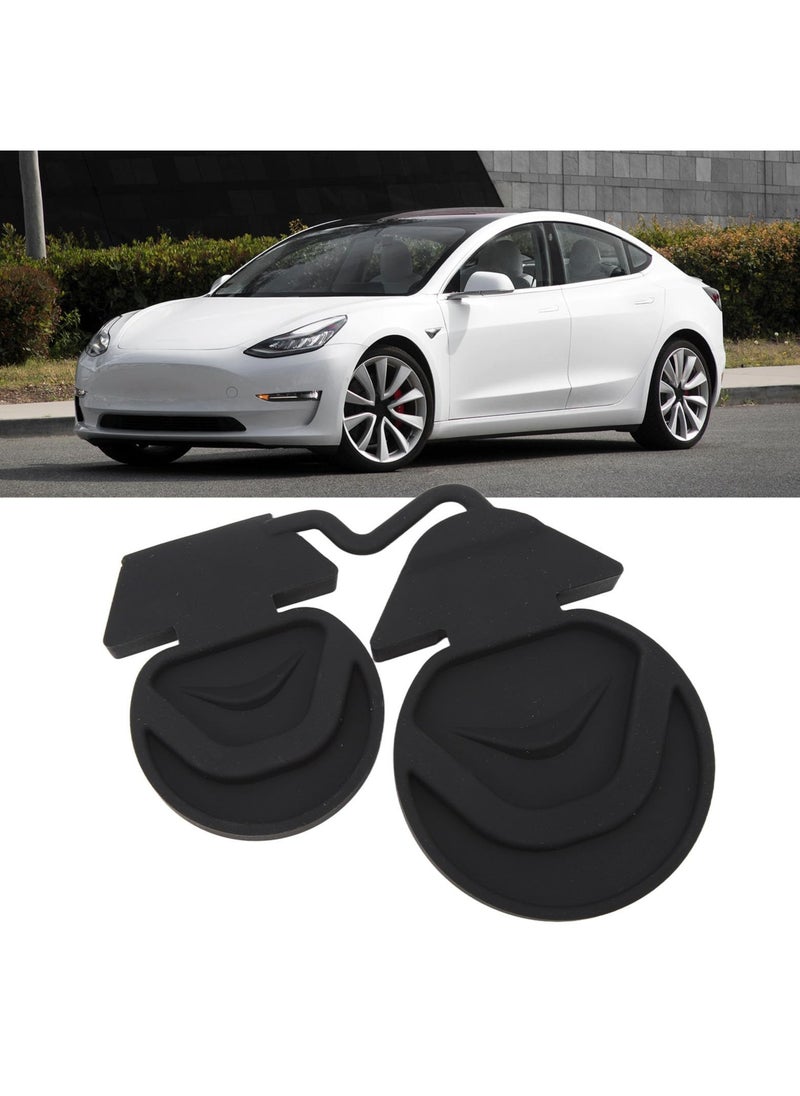 Excefore - Charging Port Protective Cover for Tesla Model 3/Y, Waterproof Charging Port Cover, Soft and Durable Silicone Material, Suitable for Model 3 Y - Image 1