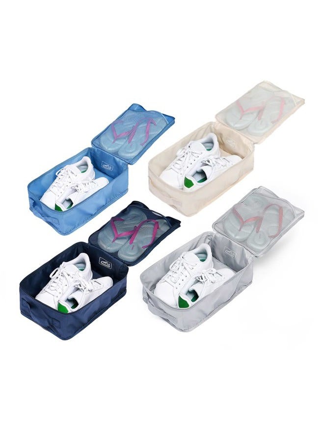 JJ POWER Foldable Waterproof Shoe Bags (Multicolor) - Image 1