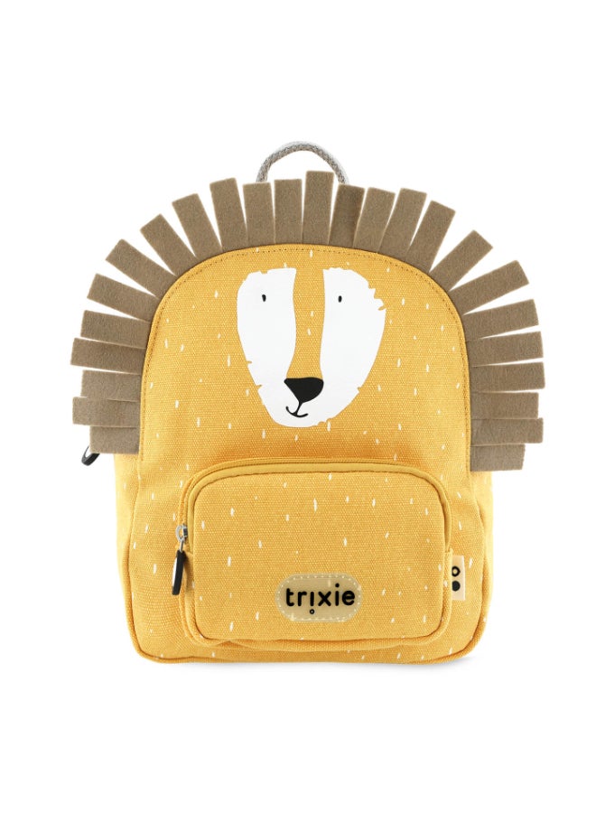 Trixie Starter Set - Backpack Regular + Leakproof Lunch Box With Clips - Mr. Lion - Image 2