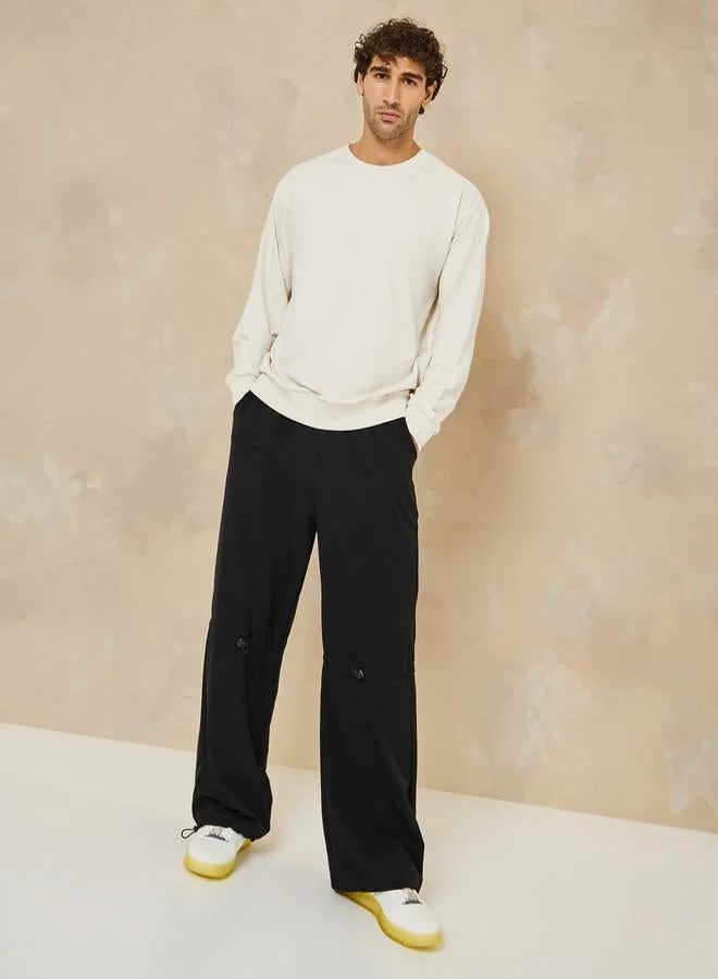 ستايلي سويت شيرت قطن تيري بقصة مريحة