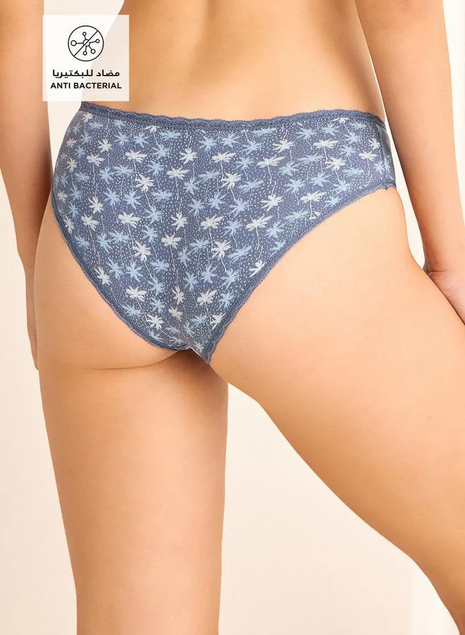 سبلاش فيڤ سراويل داخلية قصيرة مطبوعة بفيونكة