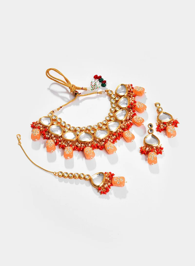 SOHI Wedding And Festival Artificial Jewellery Set