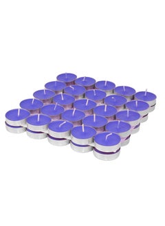 AL QADAH Tea Light Candles 5.6g 50Pcs Box Assorted Colors Smokeless Unscented Long Lasting Ideal for Home Events & Decorations  - Image 3