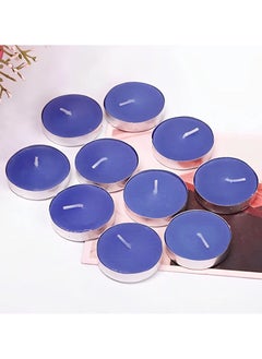 AL QADAH Tea Light Candles 5.6g 50Pcs Box Assorted Colors Smokeless Unscented Long Lasting Ideal for Home Events & Decorations  - Image 4