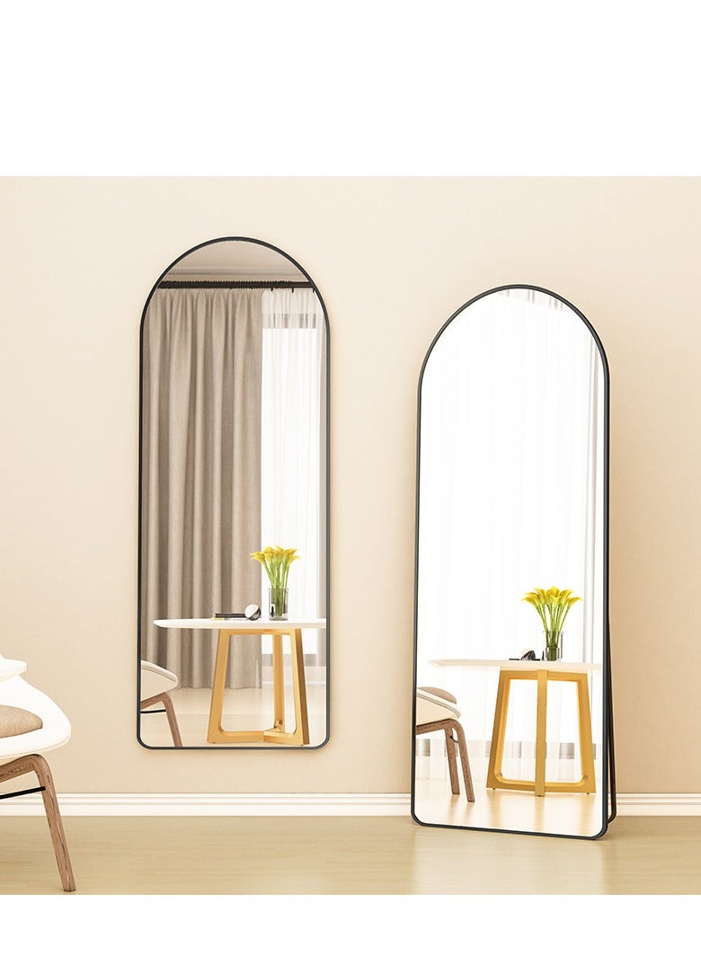 واي آند دي كامل طول عمودي قوس كبير عمودي مرآة خلع الملابس معلقة على الحائط مرآة مع قوس غرفة نوم مجلس الوزراء غرفة المعيشة 155x45cm - Image 4