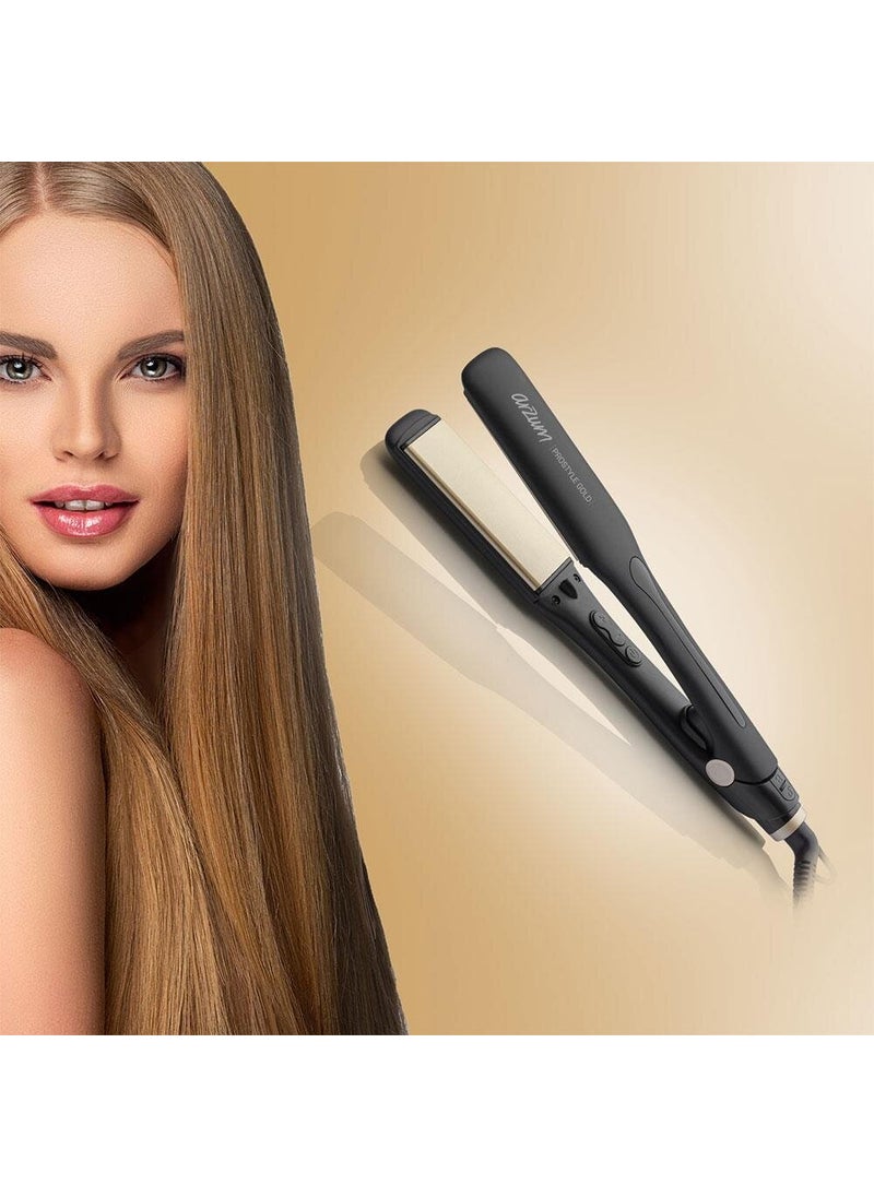 Arzum AR5081 Prostyle Gold Wide Hair Straightener  - Image 4