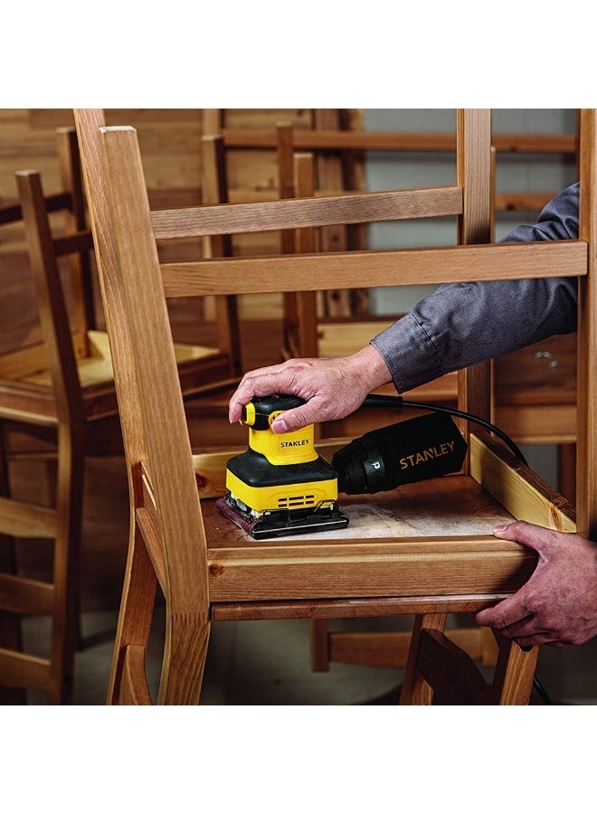 Stanley SS24-B5 240W 1/4 Sheet Sander with Dust Extraction - Image 3