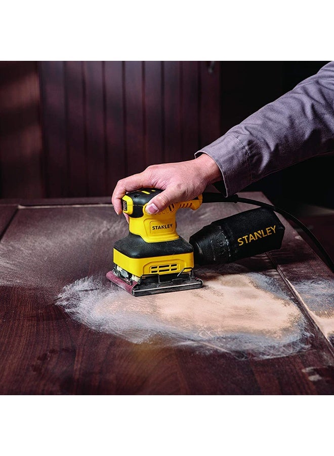 Stanley SS24-B5 240W 1/4 Sheet Sander with Dust Extraction - Image 2