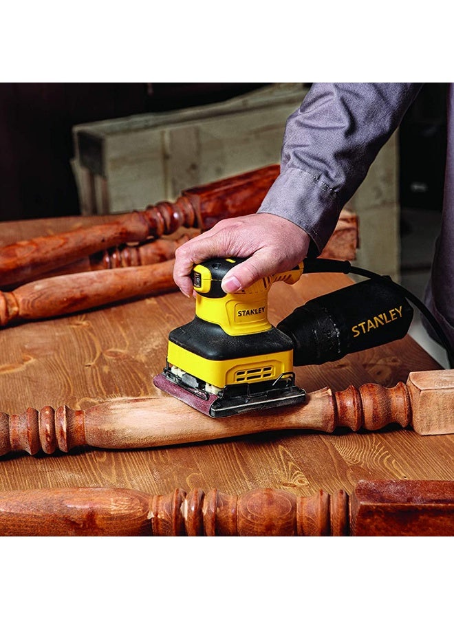 Stanley SS24-B5 240W 1/4 Sheet Sander with Dust Extraction - Image 4