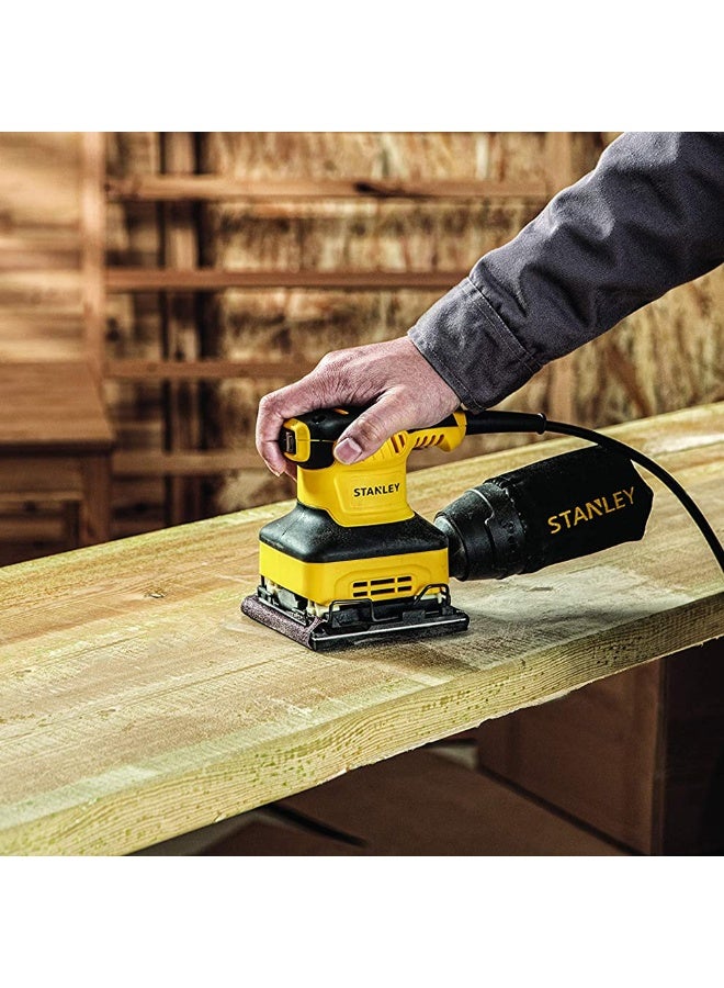 Stanley SS24-B5 240W 1/4 Sheet Sander with Dust Extraction - Image 5