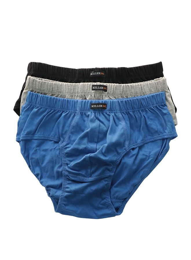 Killer سروال داخلي رجالي 3 قطع قطن فاخر - Image 3