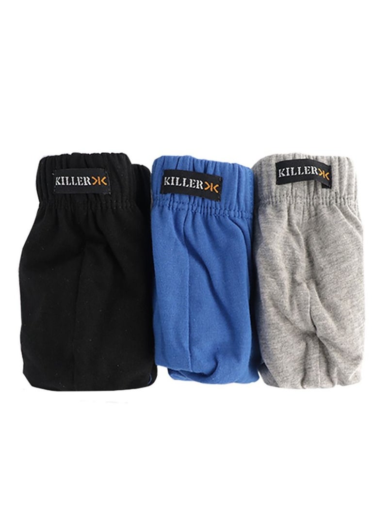 Killer سروال داخلي رجالي 3 قطع قطن فاخر - Image 4