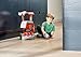 Casdon Henry Hetty Toys Henry Deluxe Cleaning Trolley Red HenryInspired Toy Playset with Working Hand Vacuum Kids Cleaning Trolley Set with Accessories for Children Aged 3 - Image 3