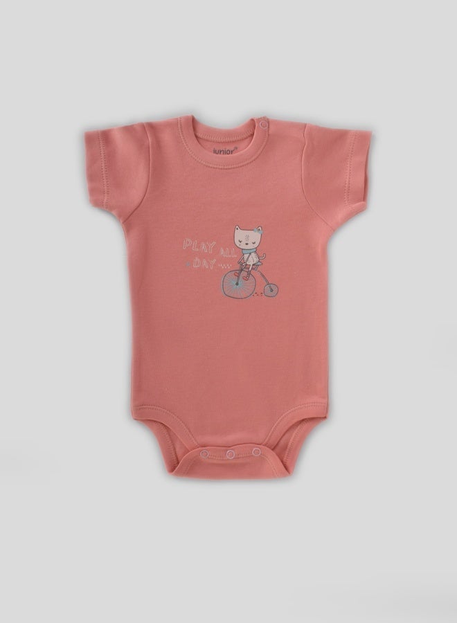 Junior Baby UniSex Cotton Bodysuit Pack of 3 - Image 3