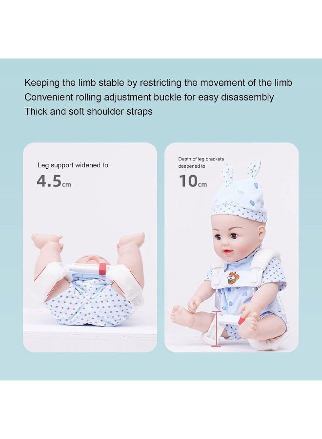 Yosoo Pavlik Harness, Adjustable Wearable Type Beading Rope Reusable Baby Fixed Brace - Image 5